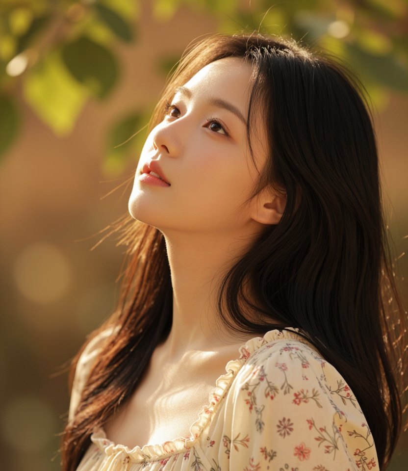 황금빛 오후의 햇살