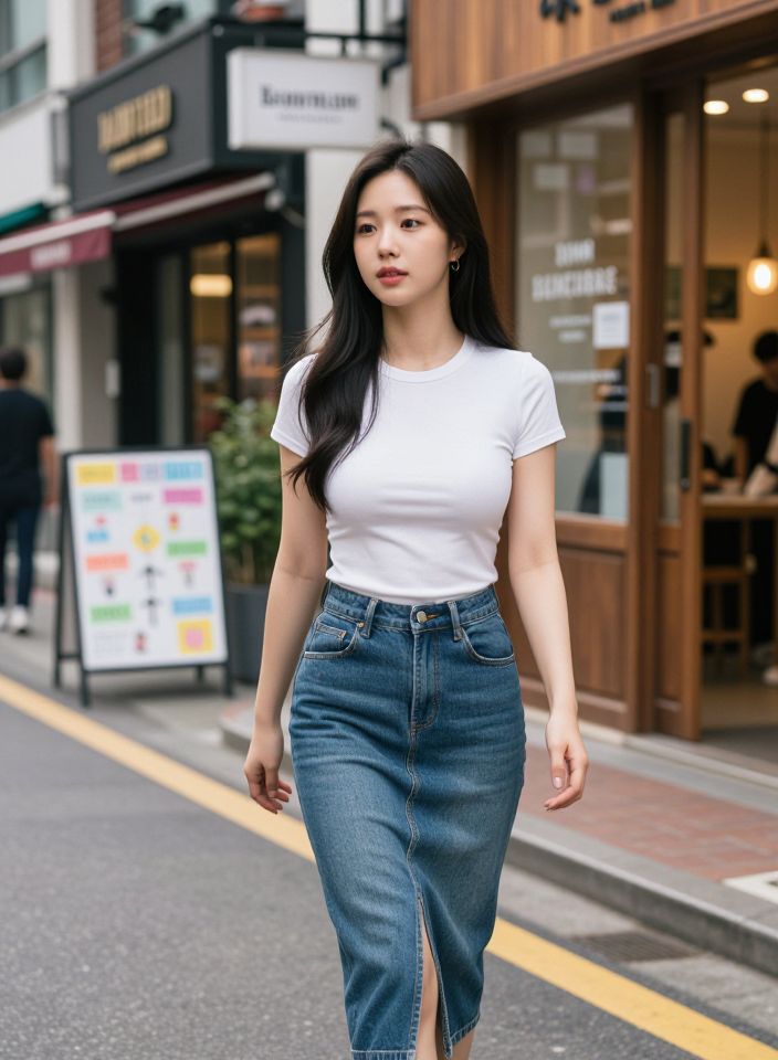 트렌디한 거리의 감성