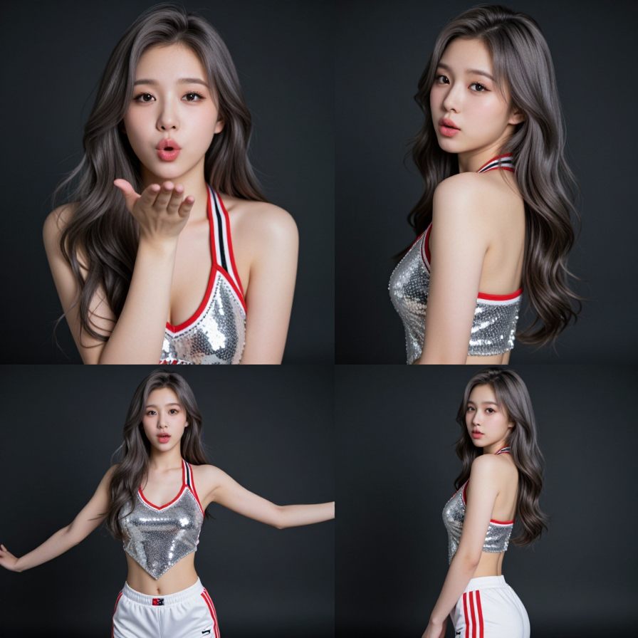 아이돌 무드 콜라주