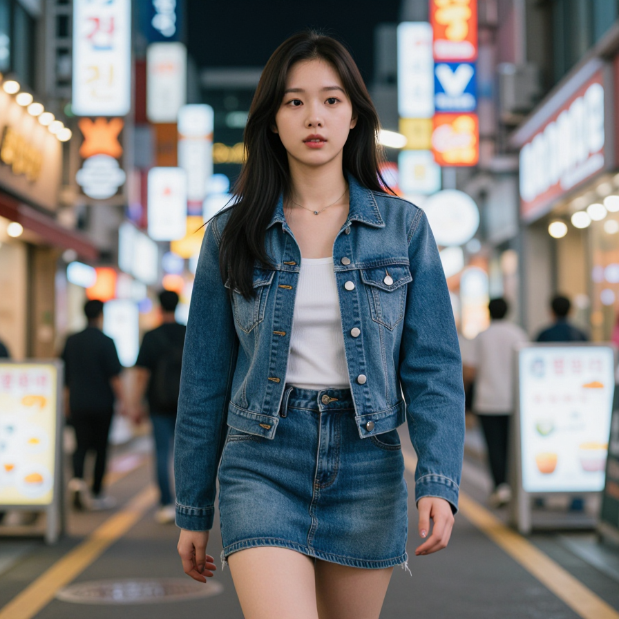 서울의 밤거리